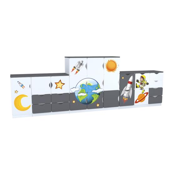 AKY-HS0032 UZAY SINIF DOLAP SETİ