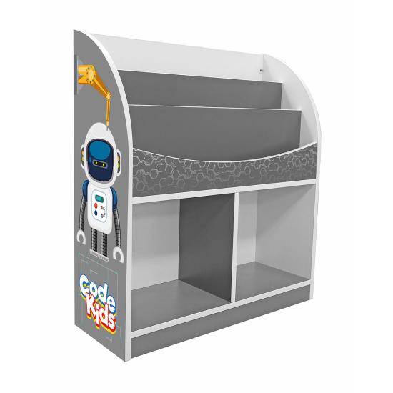 AKY-HS0074RB ROBOTİK TEMALI KİTAPLIK