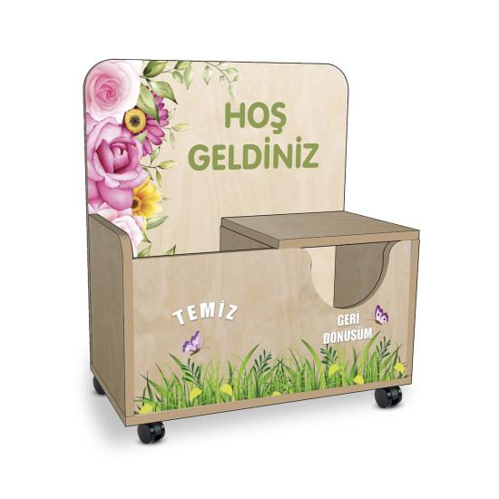 Dekorlu Galoşluk Akçaağaç Gül